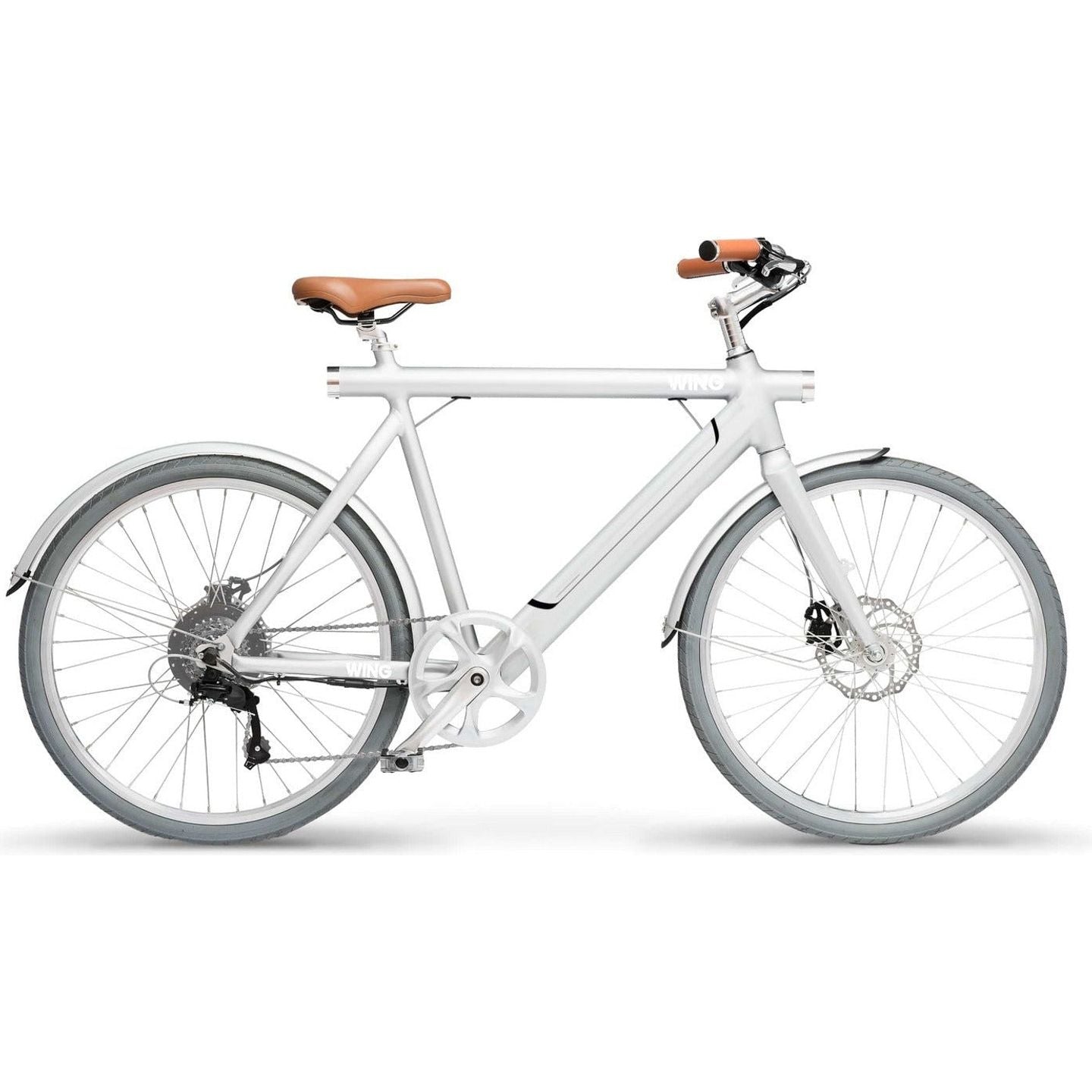 Wing Bikes Bicycles Silver / 8.8AH 35mi Wing Freedom 2