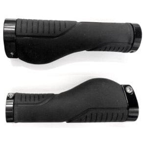 Wing Bike Black Rubber - lock-on handlebar bike grips 