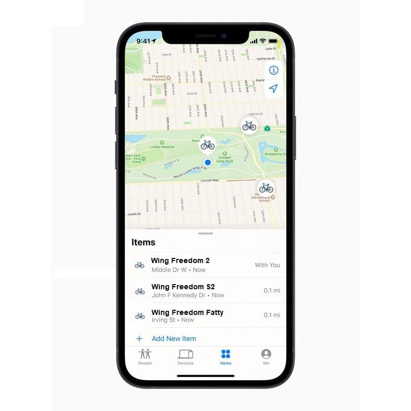 Wing GPS Bike Tracker - Wing Bikes